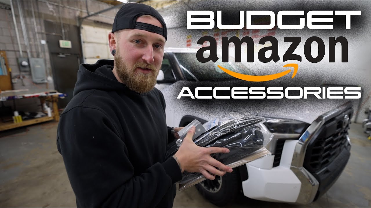 5 БЮДЖЕТНЫХ АКСЕССУАРОВ ДЛЯ ГРУЗОВИКОВ AMAZON! | Проект Toyota Tundra 2024 года