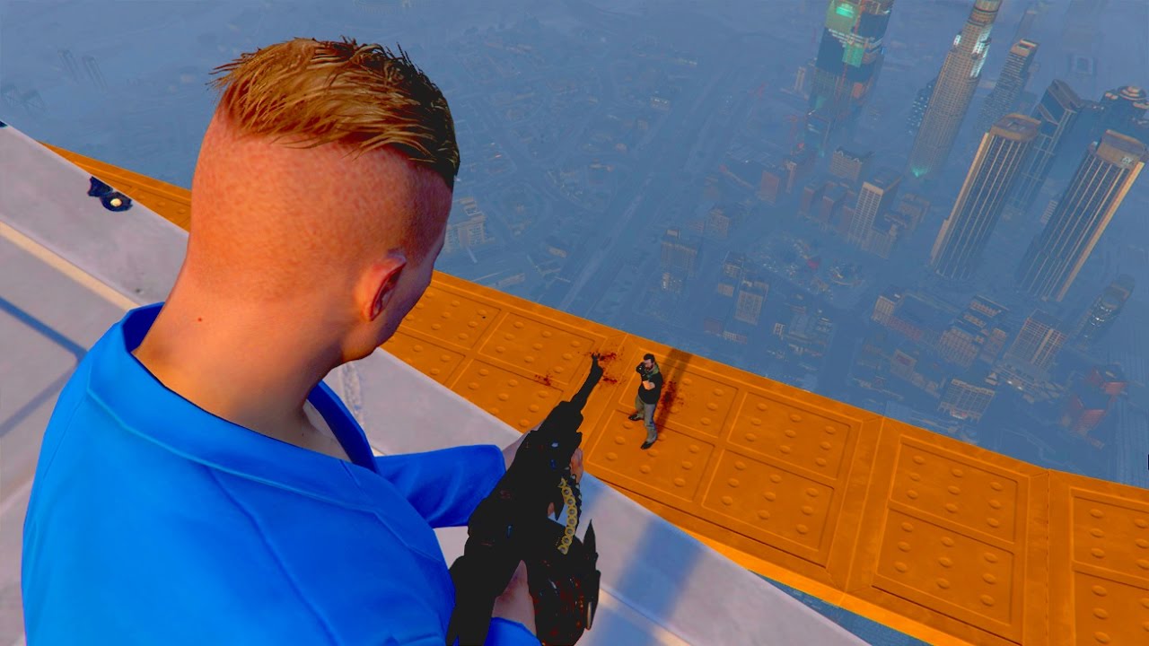ZACIEKŁY POJEDYNEK. OSZUSTWO POPŁACA!- GTA V ONLINE /W Flothar, Mattyniu, Manoyek