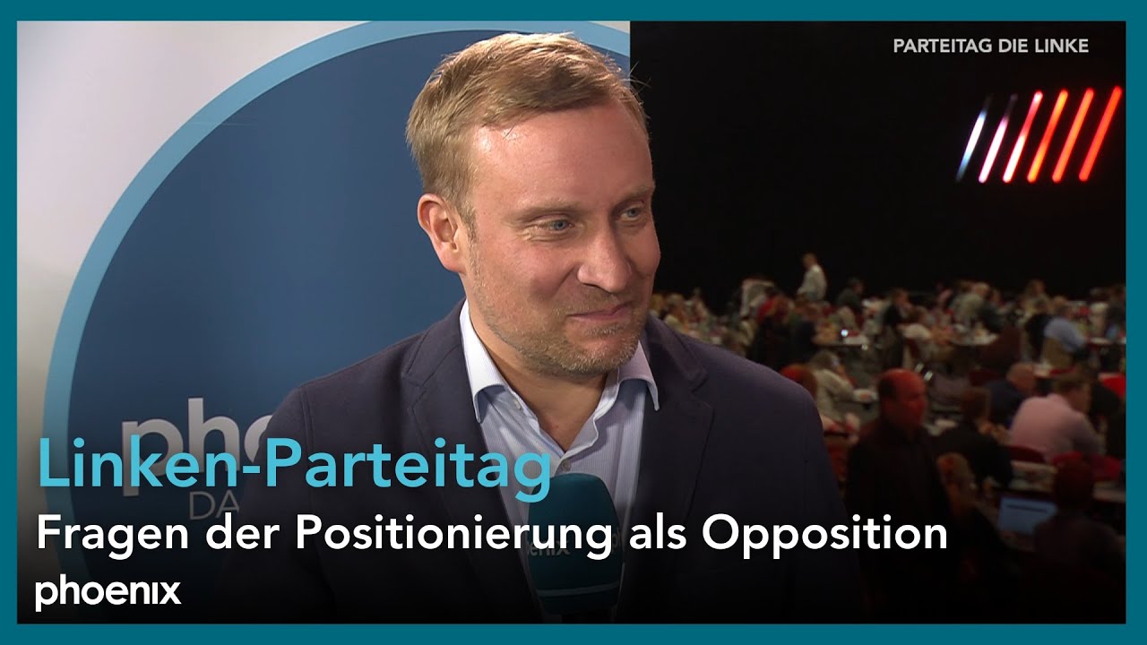 Benjamin Höhne (Politikwissenschaftler Uni Chemnitz) zum Linken-Parteitag | 09.05.25