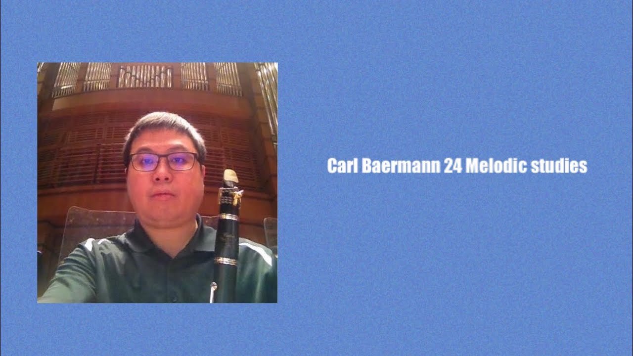 Baermann - Variations Sentimentales ((ABRSM Grade 8 list C 2021) part 1