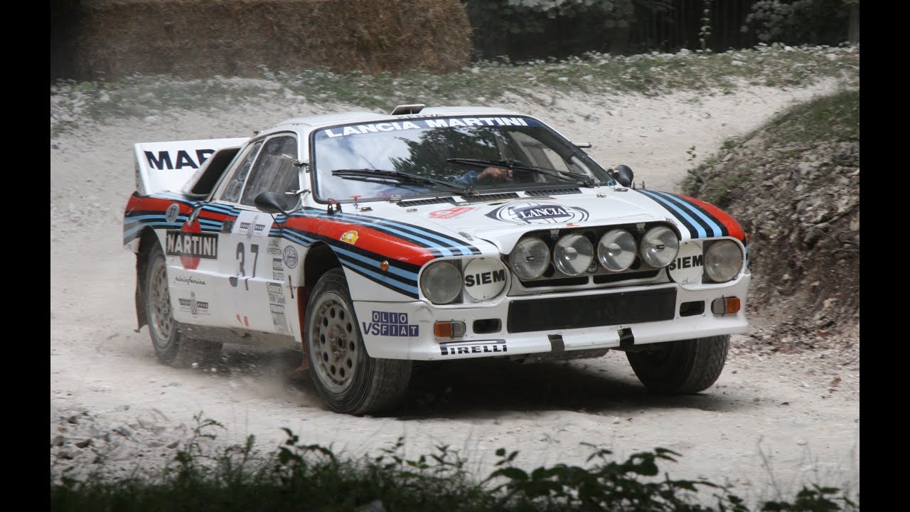 Lancia 037 Group B footage, AI Enhanced 1080p / 60fps