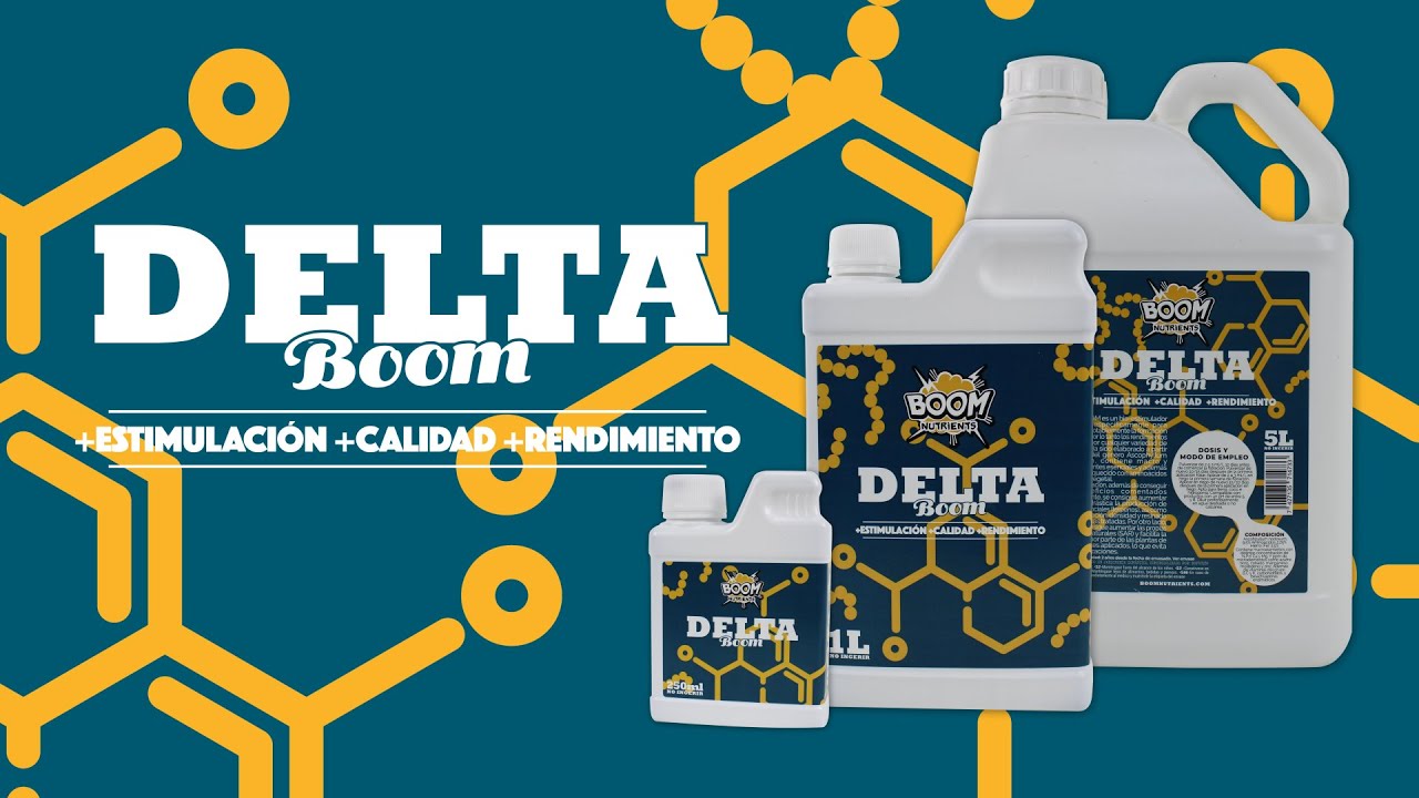 Delta Boom | El estimulador floral de Boom Nutrients | Growbarato - GB The Green Brand