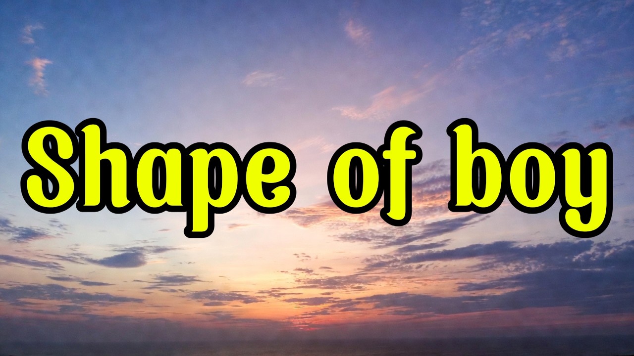 Shape of Boy (Lyrics) _ Best AI song