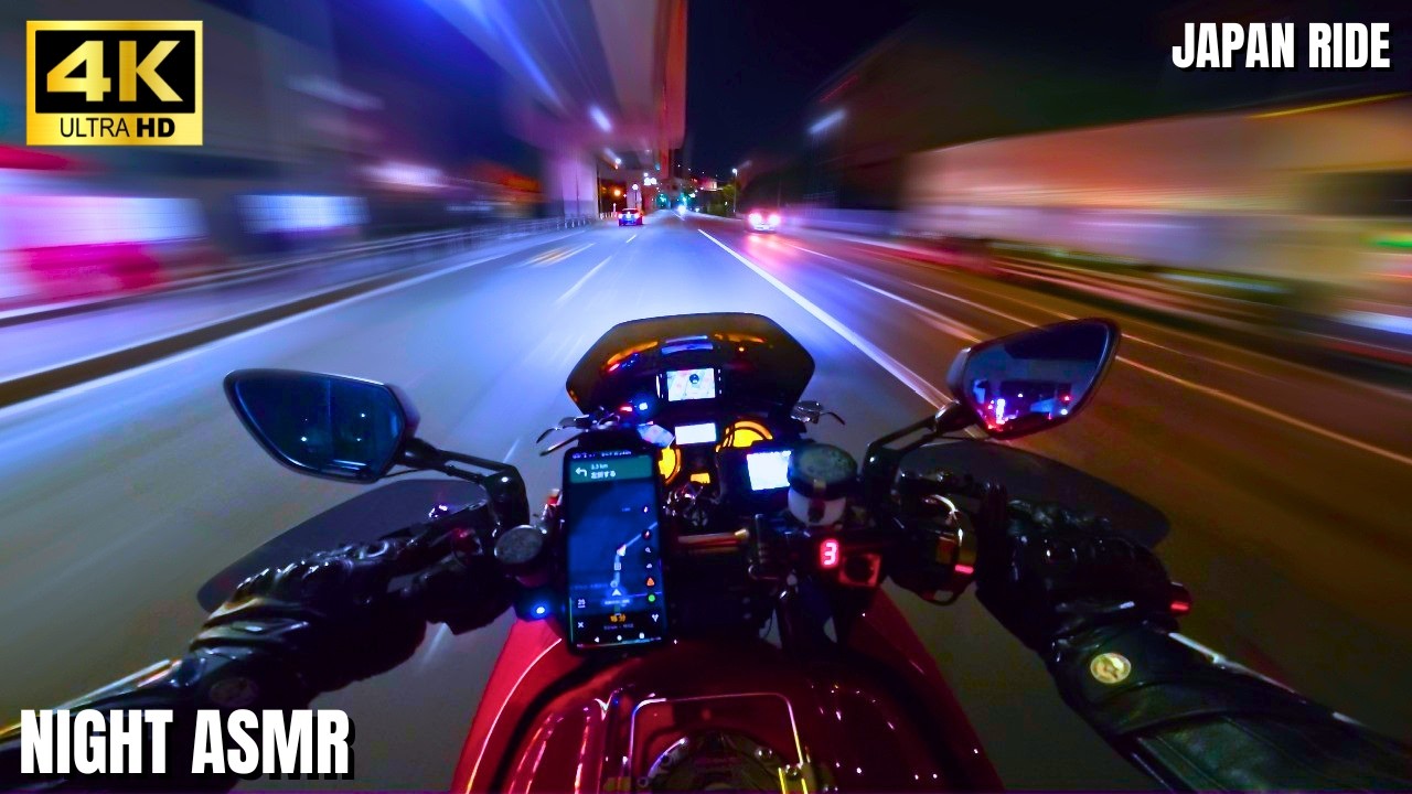 Midnight ASMR Ride | Honda CB1300 V-PER FCR41 & Wyvern Pure Sound [4K 60fps POV]