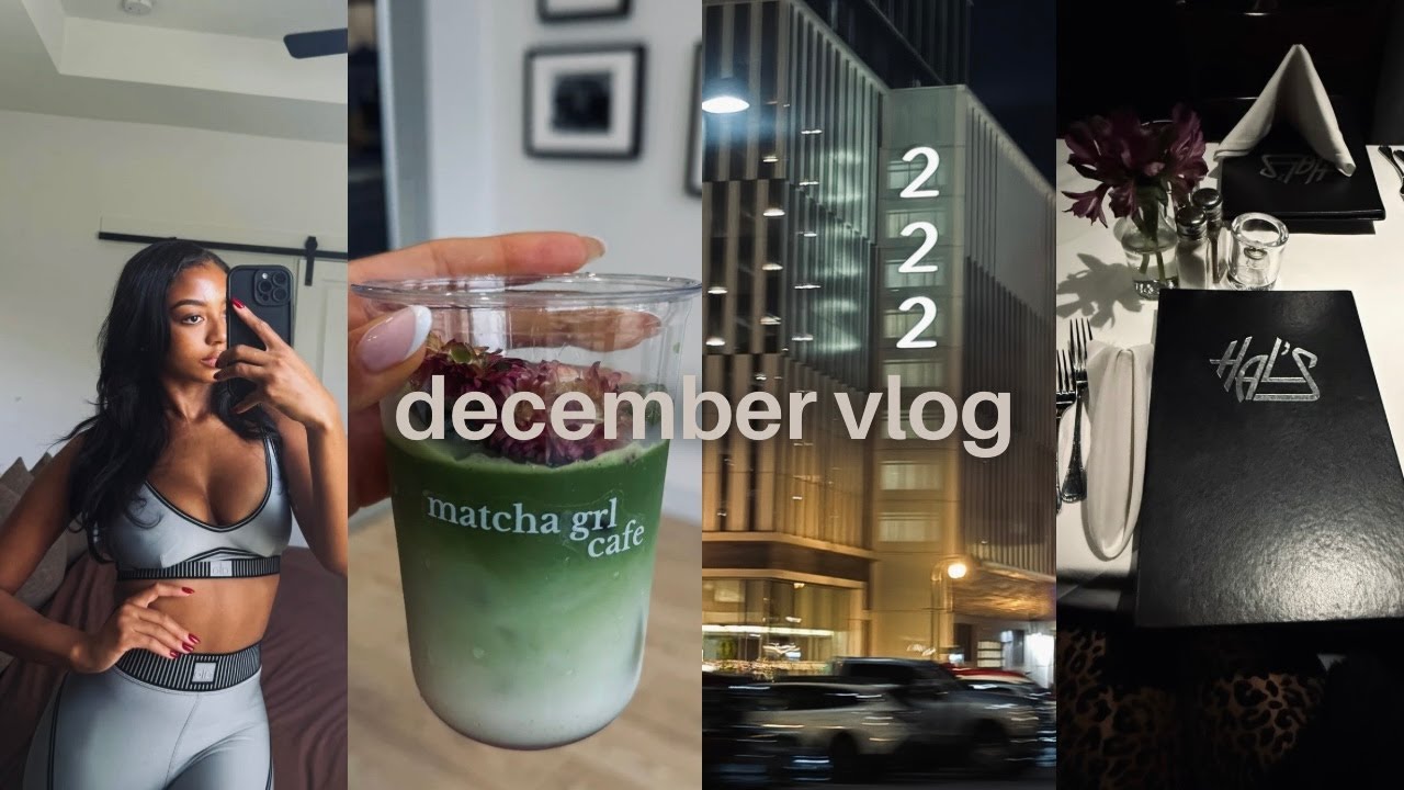 december vlog // travel w me from htx to indy to chicago to nashville + dates + girly things + more