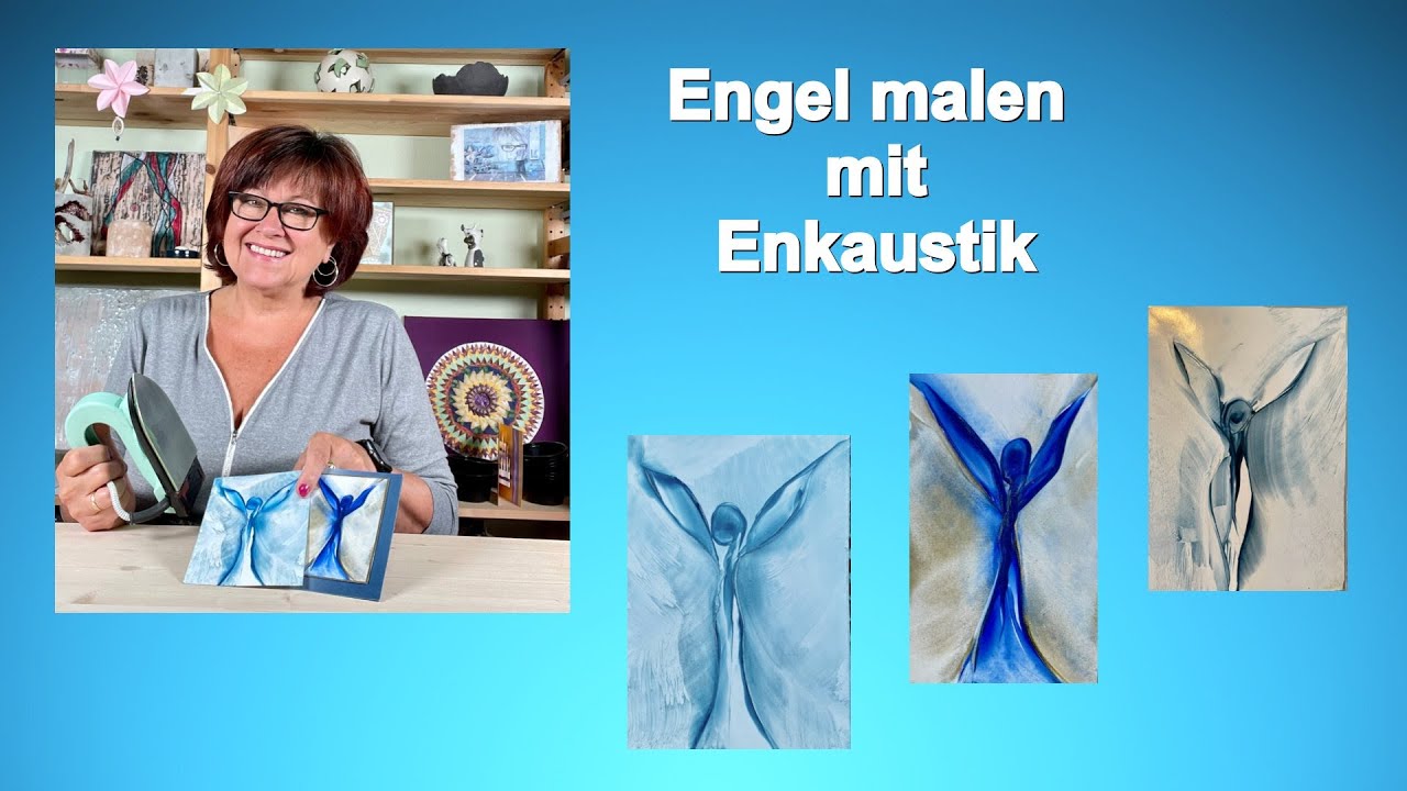 Enkaustik Engel / RuthvonG