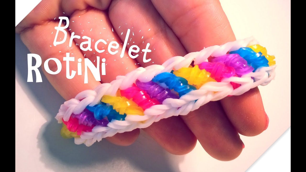 Comment faire un bracelet Rotini avec des élastiques sans machine