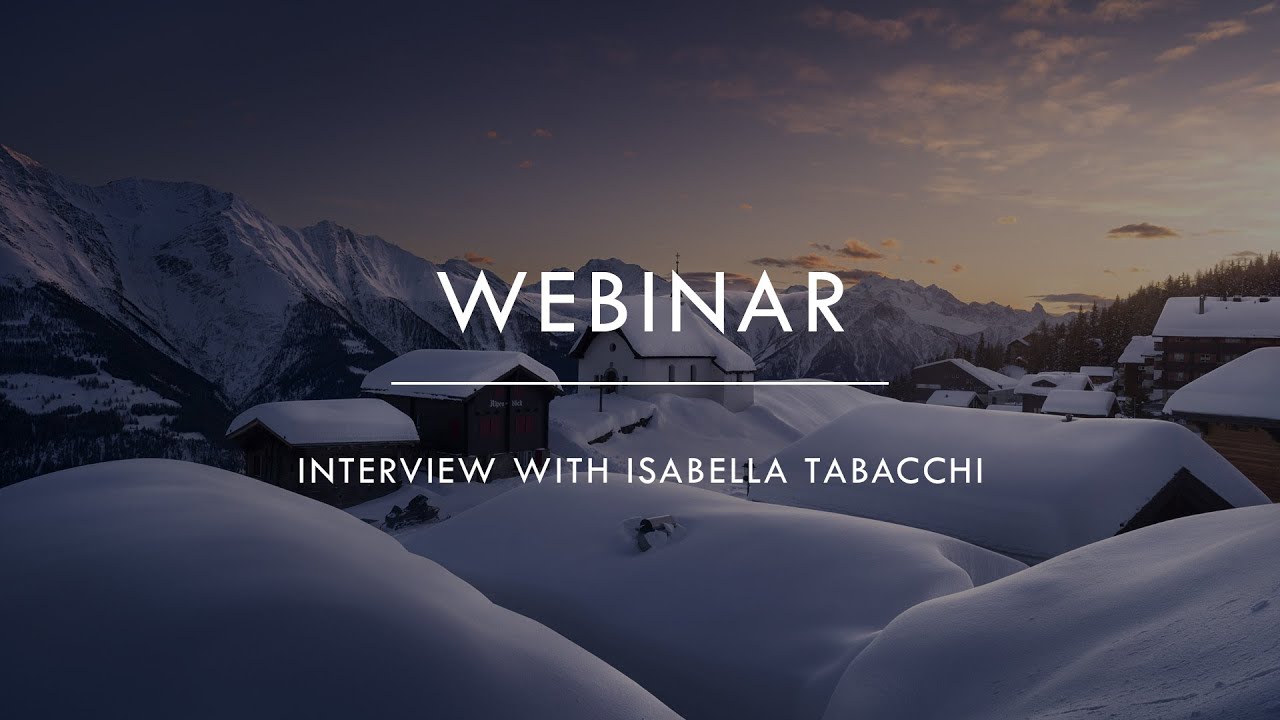 Webinar - Interview with Isabella Tabacchi