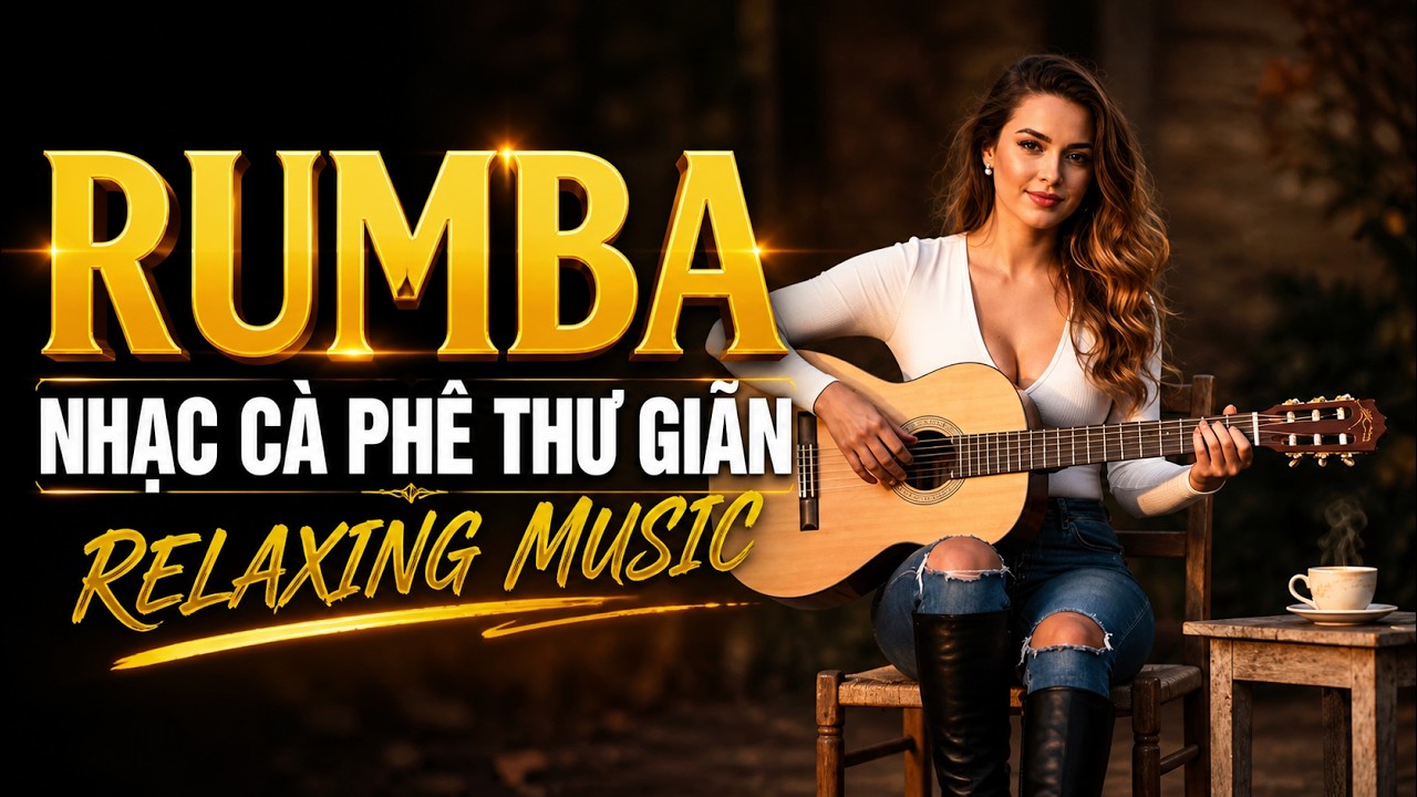 Nhạc c&agrave; ph&ecirc; Rumba kh&ocirc;ng lời: Tuyển tập h&ograve;a tấu Rumba Guitar hay cho c&agrave; ph&ecirc; mỗi ng&agrave;y.