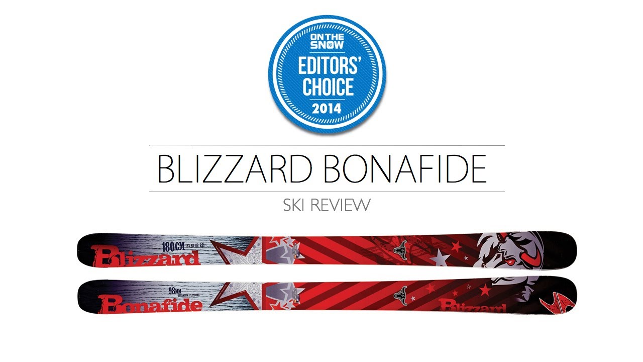2014 Blizzard Bonafide Ski Review - Men's All Mountain Editors' Choice
