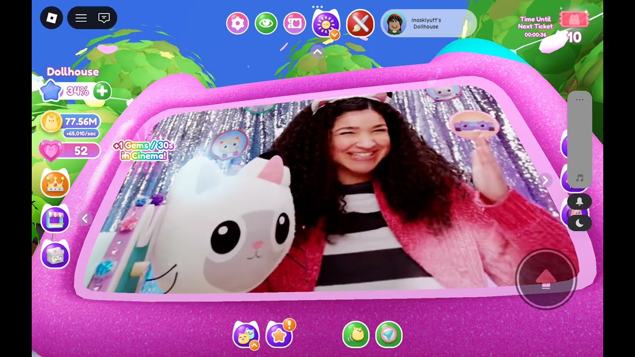 Play gabby dollhouse Roblox!