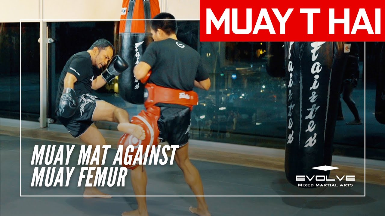 Muay Thai Training Series: Muay Mat | Muay Mat Against Muay Femur