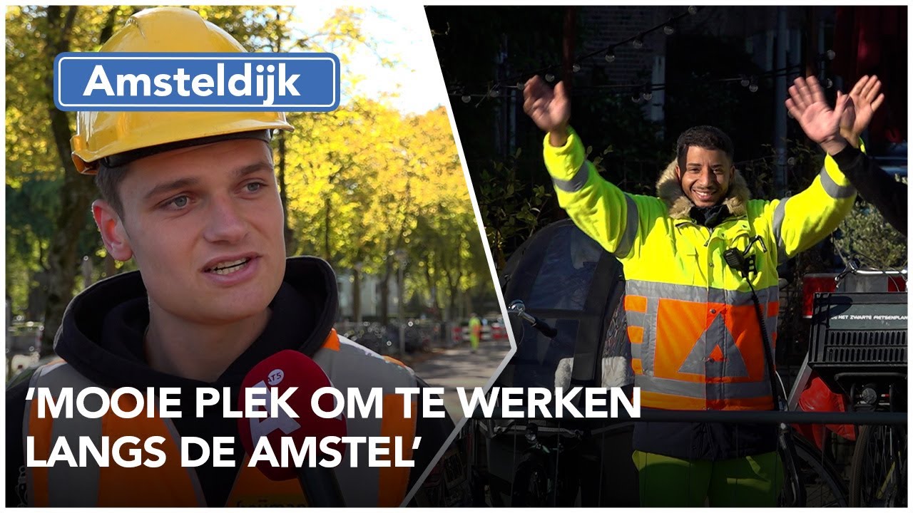 Amsteldijk krijgt nieuwe inrichting met meer ruimte voor fietsers en voetgangers