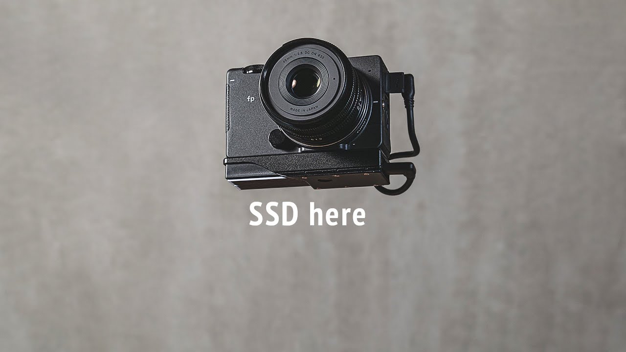 SIGMA fp SSDマウントの最適解！This is the best solution for SIGMA fp SSD mount.