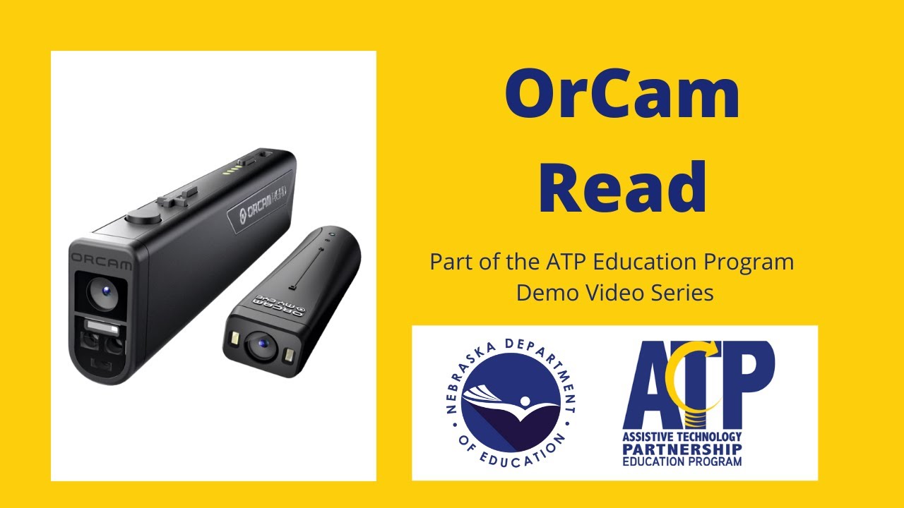 DEMONSTRATION - ORCAM Reader