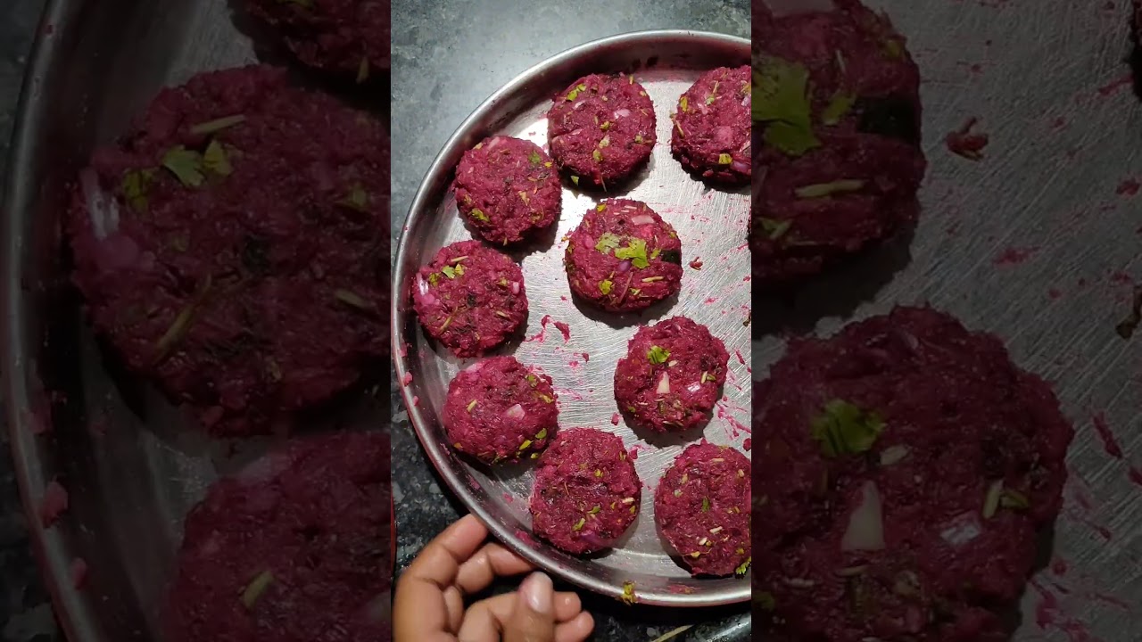 🧆Beetroot cutlet ❤️ easy to make. breakfast/Snack 