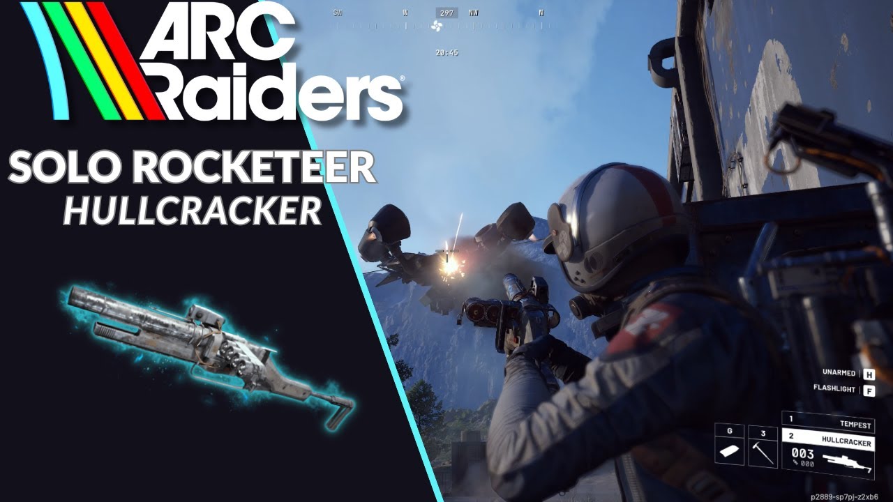 Arc Raiders - Solo Rocketeer with the Hullcracker