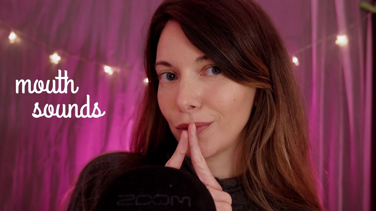 4K ASMR | Mouth sounds +| movimiento de manos relajante Love ASMR en español