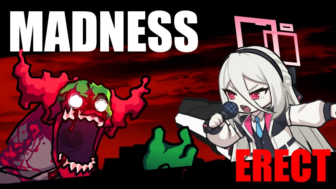 MADNESS ERECT ft. Tricky & Kei [Madness Combat x FNF x Blue Archive]