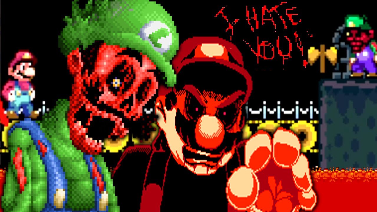 Я НЕНАВИЖУ ТЕБЯ, СОЗДАЙ СЕКРЕТ в этом MARIO.EXE CRIMSON MEMORIES - ВСЕ СЕКРЕТЫ, ПАСХАЛЬНЫЕ ЯЙЦА, ...