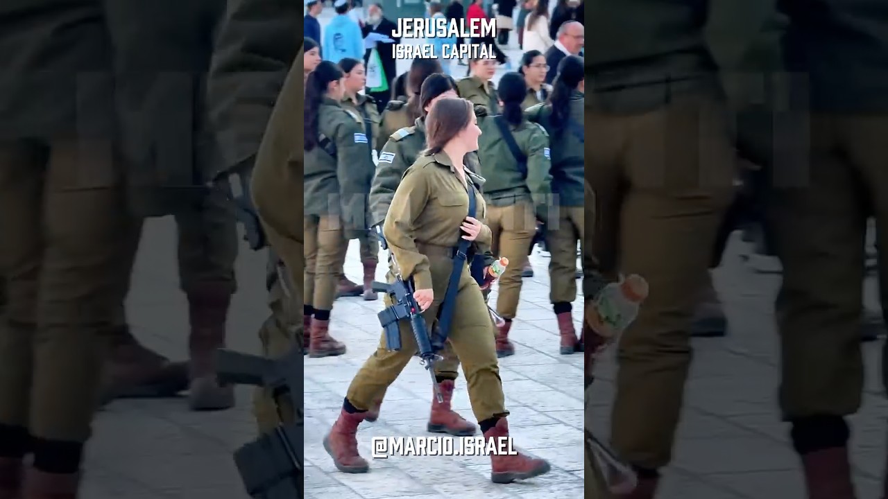 This is Israel. This is real female empowerment in action.❤️🇮🇱 #military #travel #fashion 😬