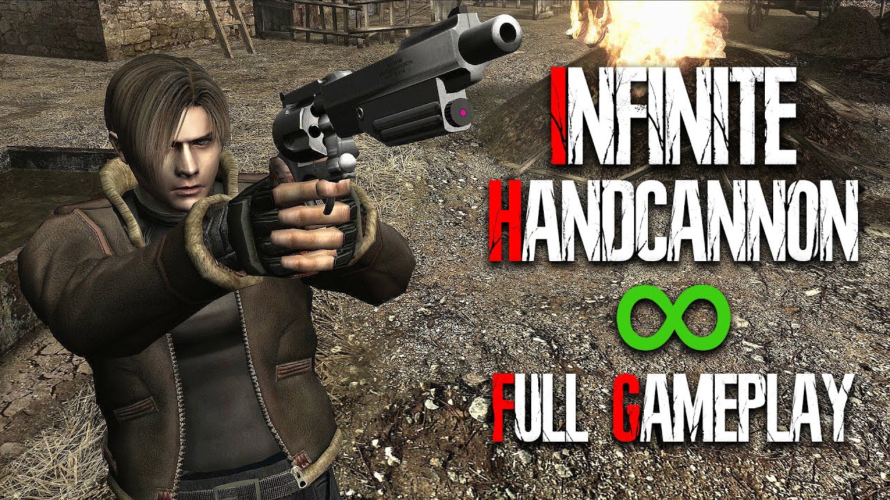 INFINITE HANDCANNON ONLY - FULL GAMEPLAY - Resident Evil 4 HD Project
