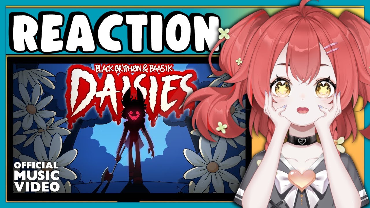 Happy🎶 (DAISIES (A Hazbin Hotel Song) - Black Gryph0n & Baasik | Reaction)