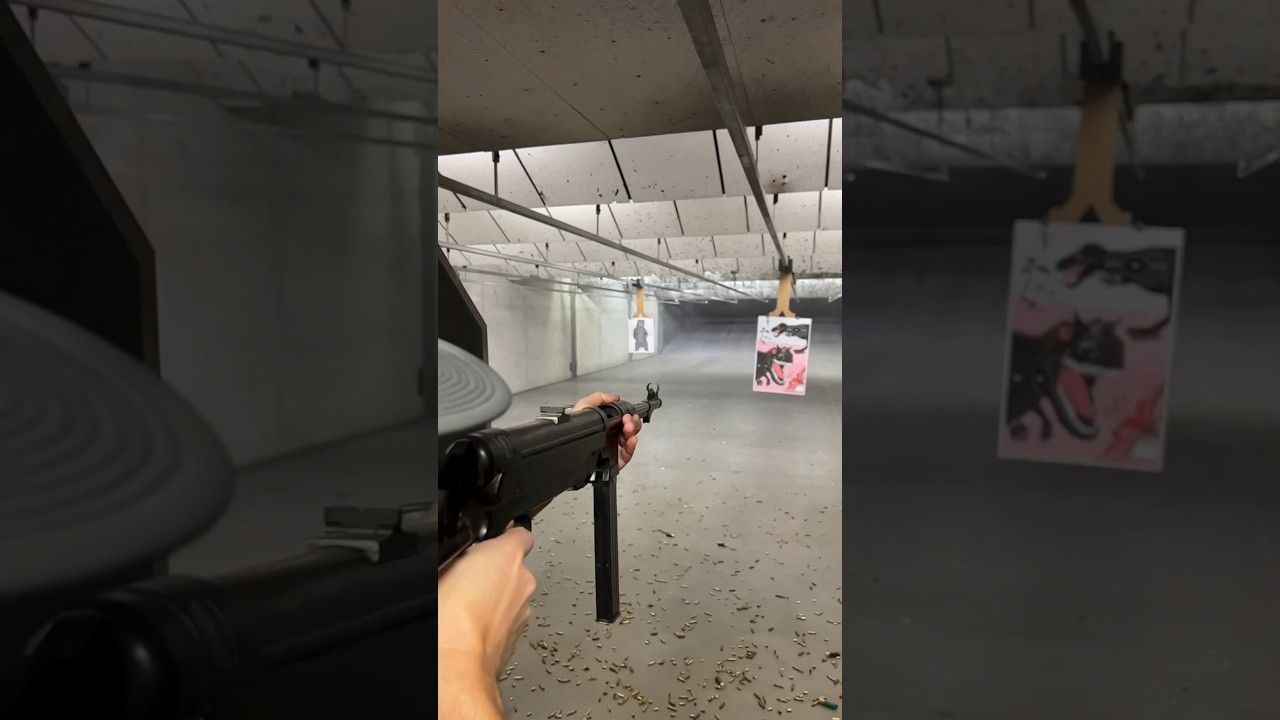 Legendary MP40 Full Auto | WW2 German Maschinenpistole 40 | #shorts #viralvideo #gun