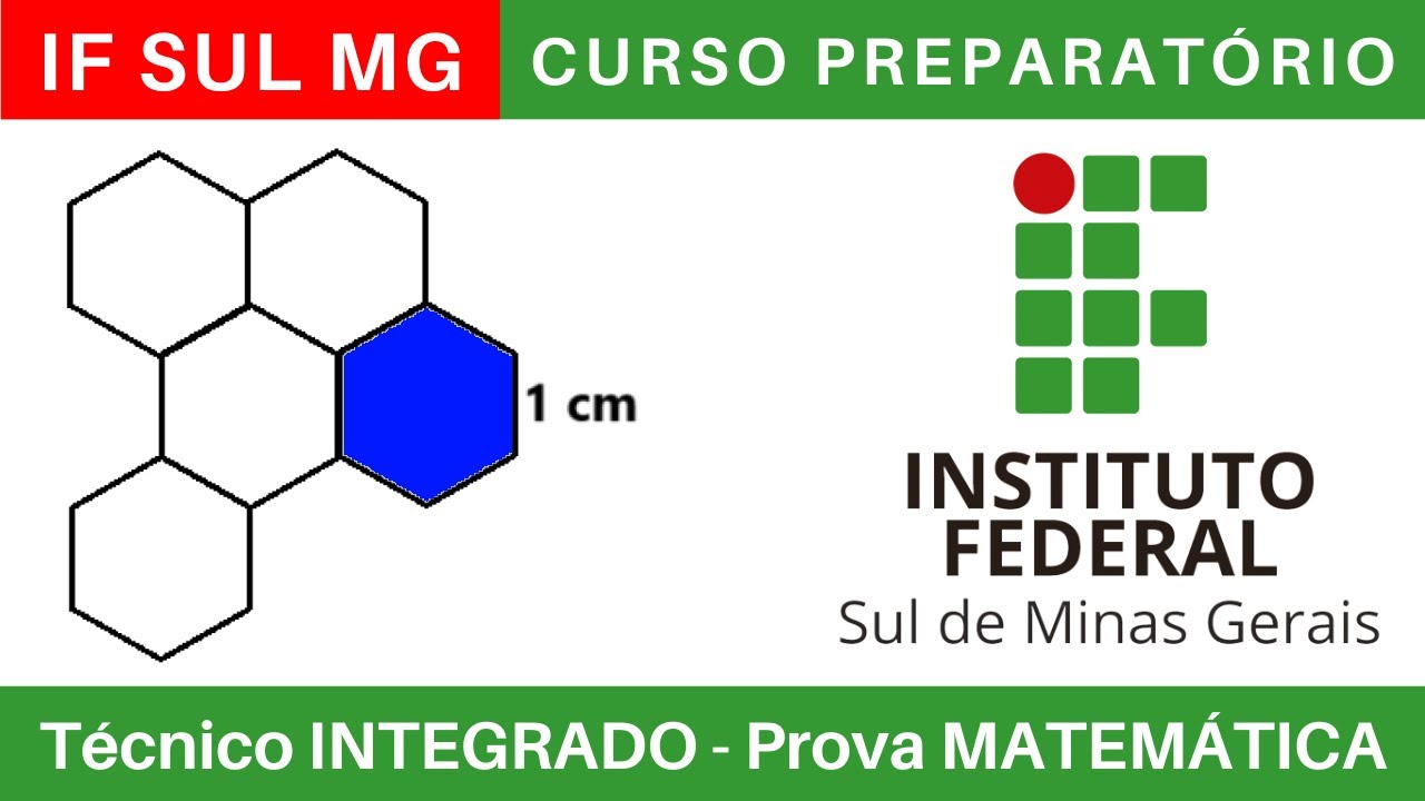 IF SUL de MINAS 🔴 Curso Preparatório 2025/2026 de MATEMÁTICA Técnico Integrado ao Ensino Médio
