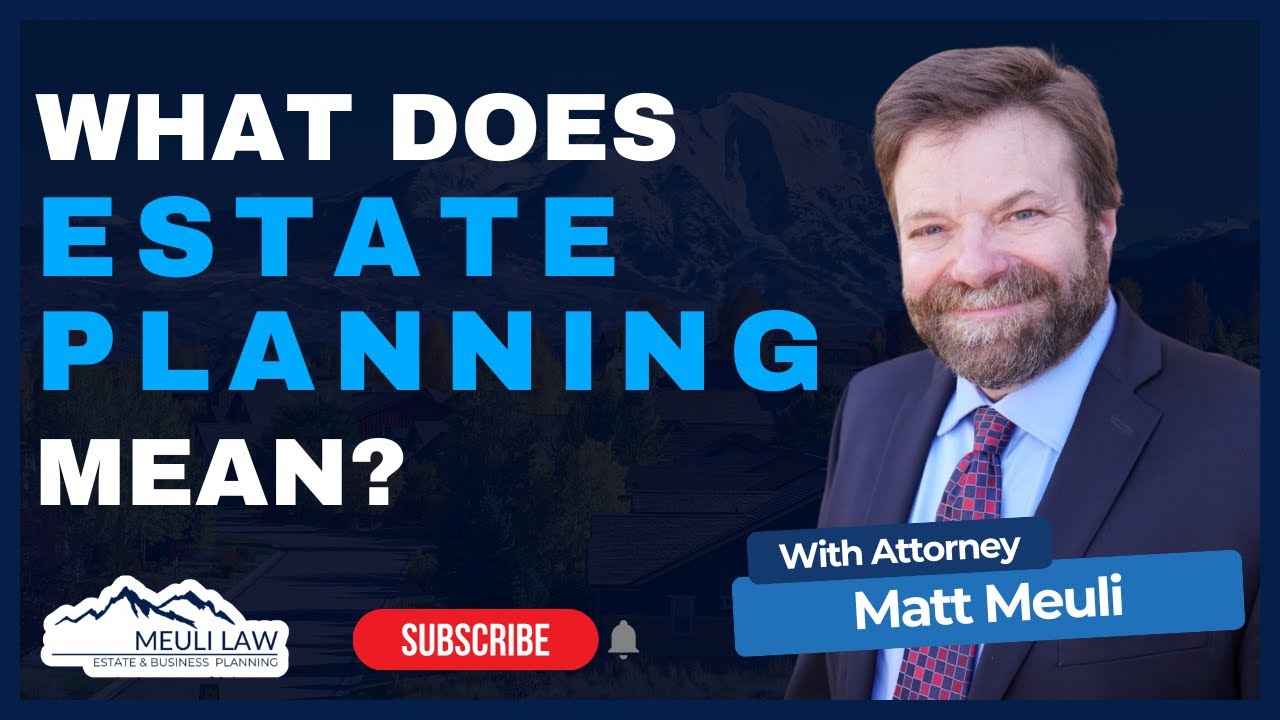 What Exactly Is ESTATE PLANNING? Here’s the TRUTH! 💡⚖️