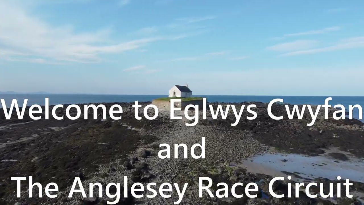 Church in Ty Croes and Anglesey Race Circuit  Eglwys Cwyfan