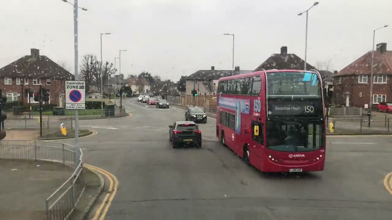 London Buses Route 128 10142 Stagecoach to Ilford Station (Part 3)