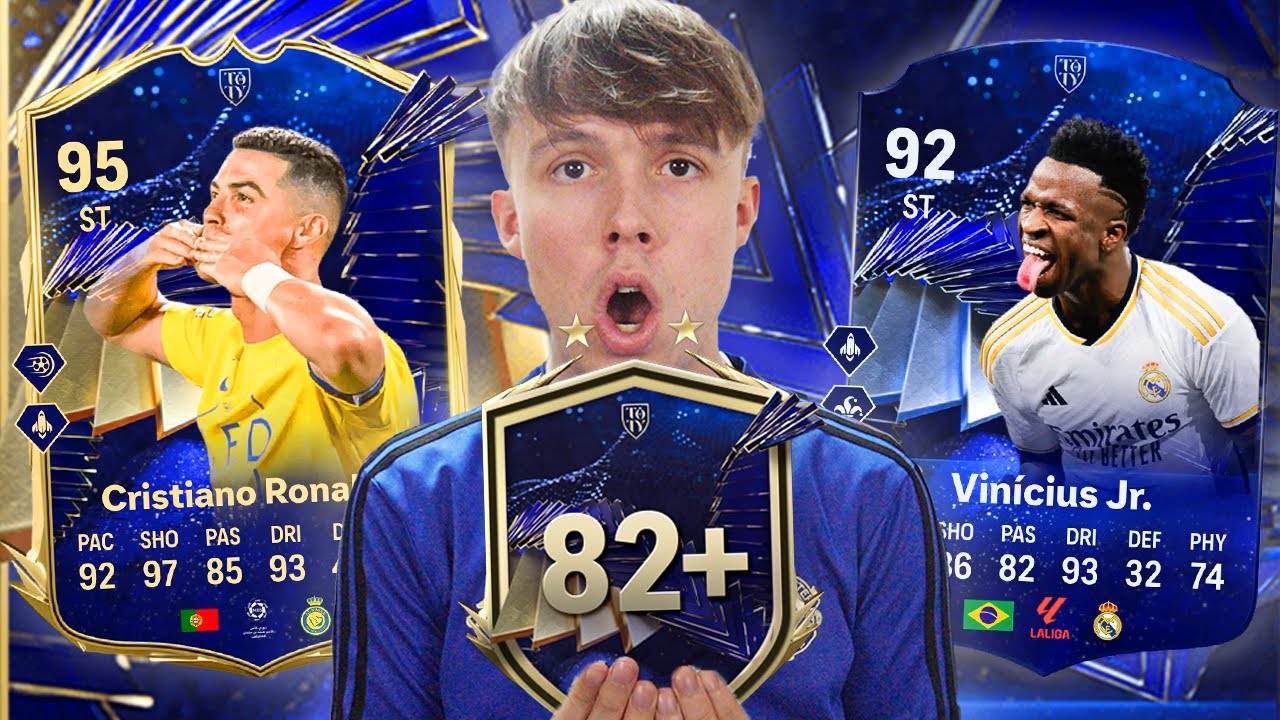 I opened 15x 82+ x20 Packs for FULL TOTY & Honourable Mentions...