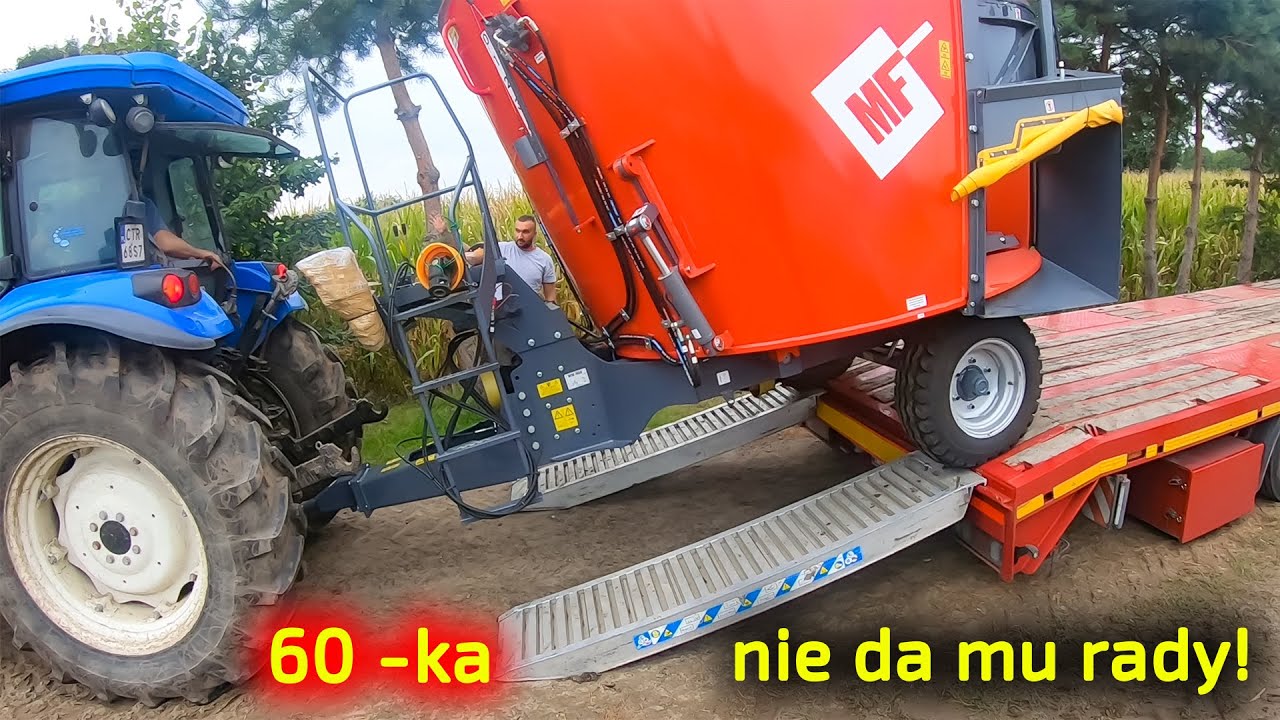 Nowy nabytek 👉 Wóz paszowy polskiego producenta Metal-Fach 👉 [Korbanek]