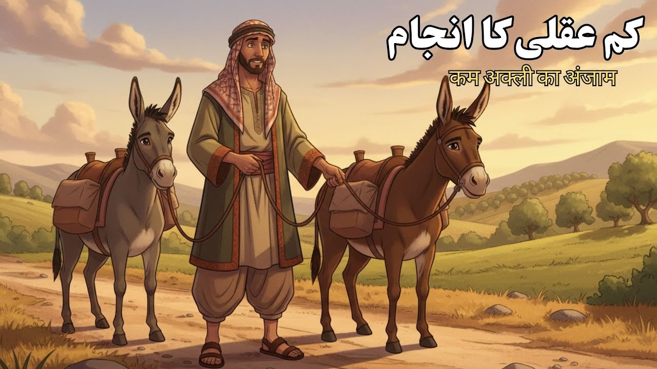 Natho Aur Gadhon Ki Ginti | Aqal Ki Ahmiyat Aur Zindagi Ka Sabak | Moral Story