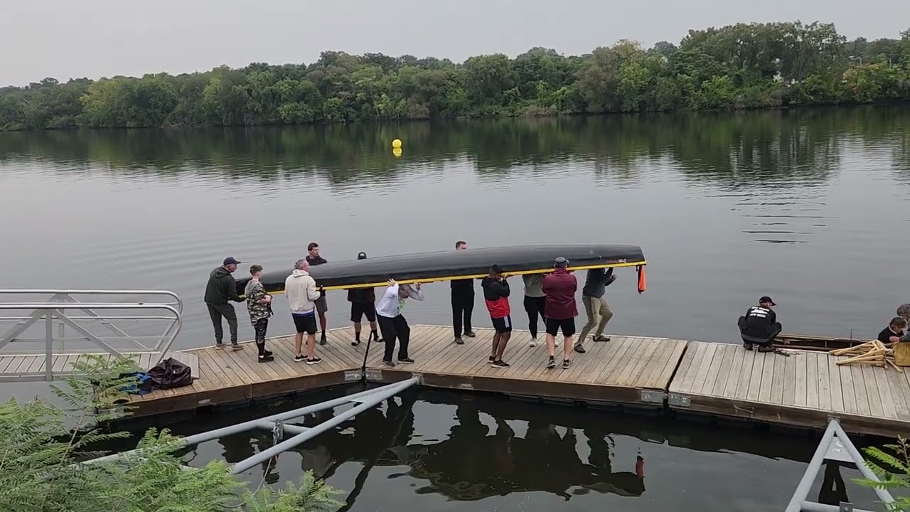 Albany Irish Rowing Club Regatta 2023 launching