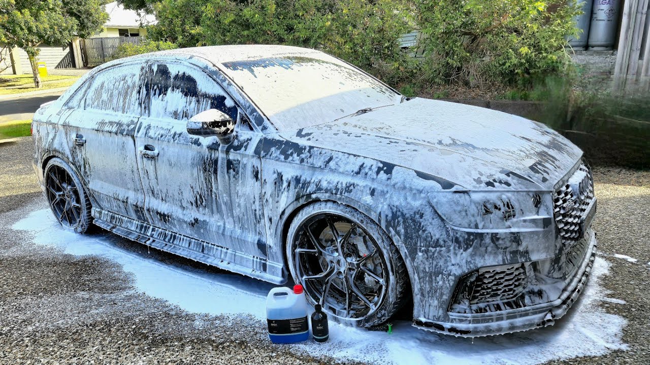 NV Snow Audi RS3 Wash | Это определённо один из моих любимых продуктов для детейлинга