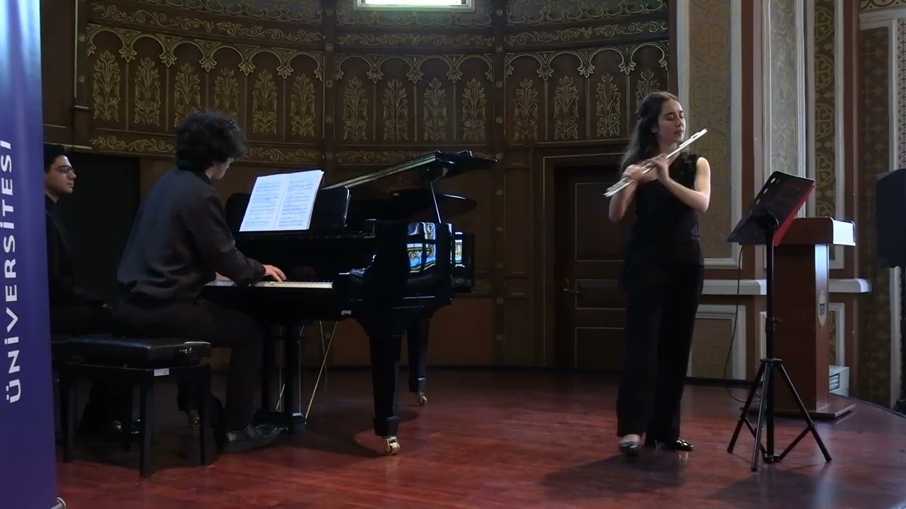 Francis Poulenc Flute Sonata - Maya Devrim Tanyilmaz/Yahya Azimoglu 