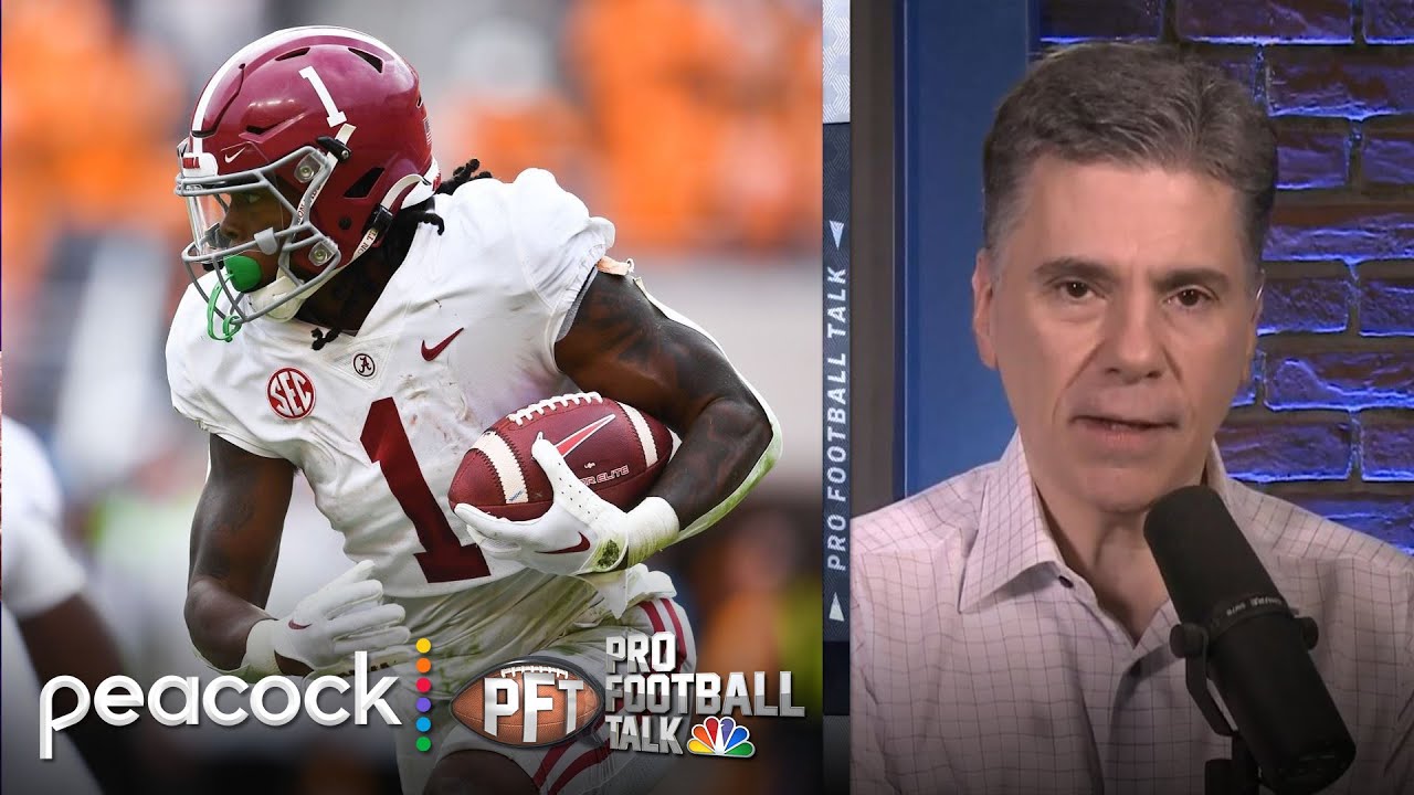 Lions taking Jahmyr Gibbs was ‘headscratcher’ of NFL draft Round 1 | Pro Football Talk | NFL on NBC