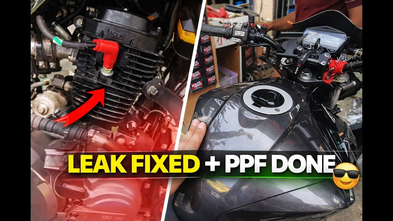 Hero Xtreme 125R Engine Oil Leakage Solution | Full Process + PPF Cost
