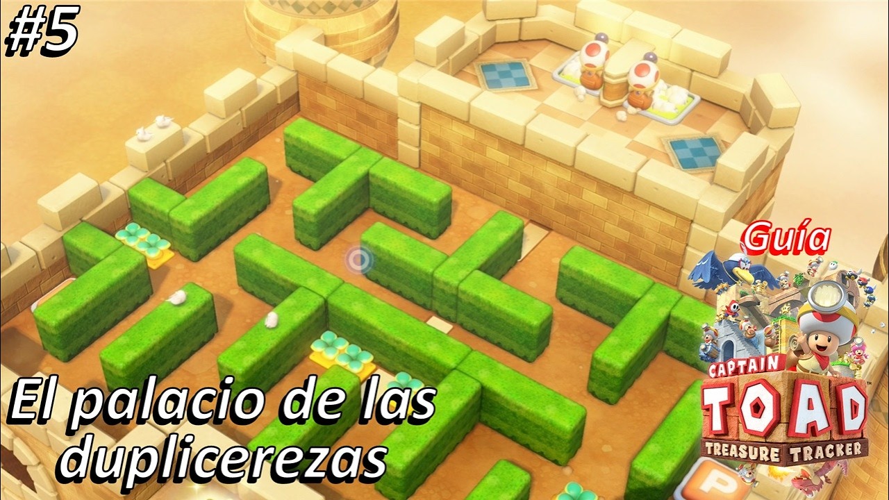 El palacio de las duplicerezas - Capit&aacute;n Toad Treasure Tracker #5 #capitantoadtreasuretracker #toad
