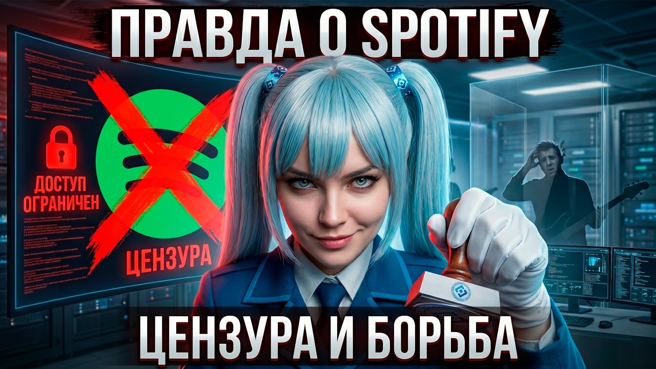 ПРАВДА О SPOTIFY: ЦЕНЗУРА И БОРЬБА ЗА ПРАВА ИСПОЛНИТЕЛЕЙ