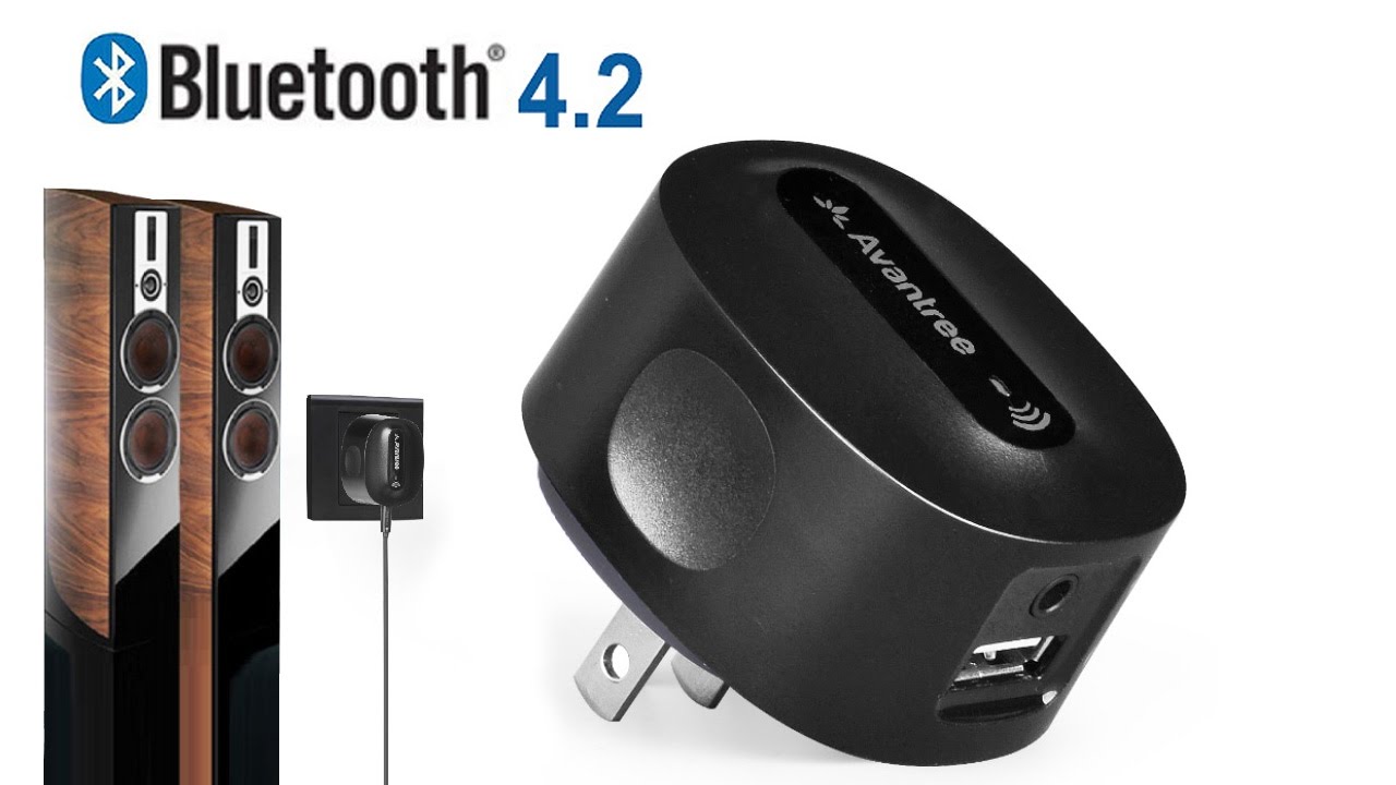 Avantree How to- AptX LOW LATENCY Bluetooth Music Receiver Adapter for Home Stereo- Roxa Plus