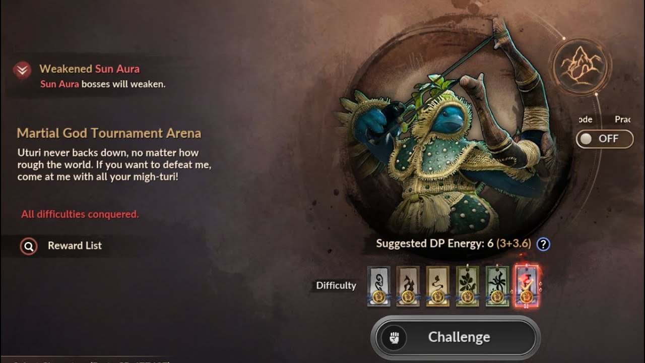 Lancer 🛡️ | Black Shrine | Martial God Tournament Arena (Uturi) Calamity 6 | Black Desert Mobile