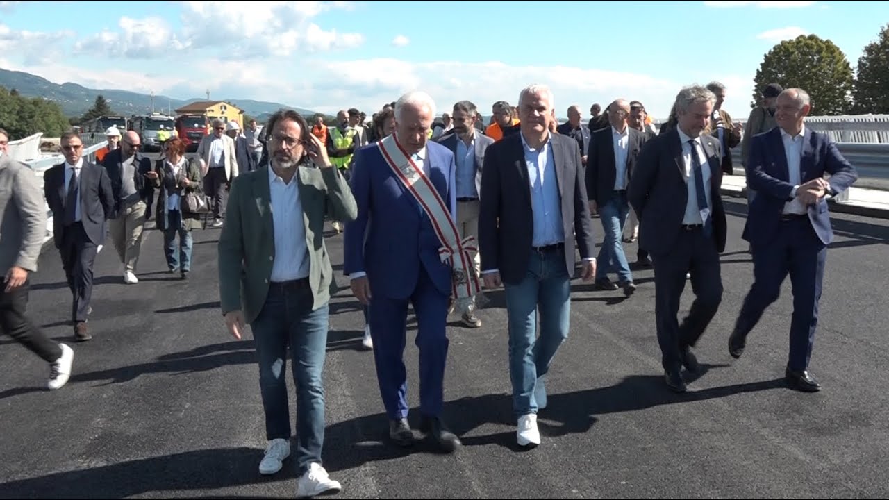 Al via il collaudo del nuovo ponte sul Serchio