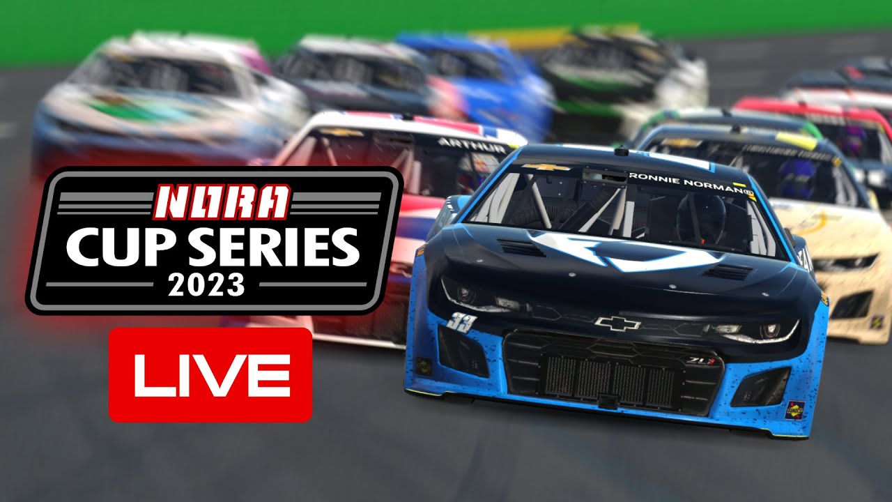 R17 // CHARLOTTE // NORA Cup Series // s03 // iRacing NASCAR Next Gen Racing // live eSports 4K