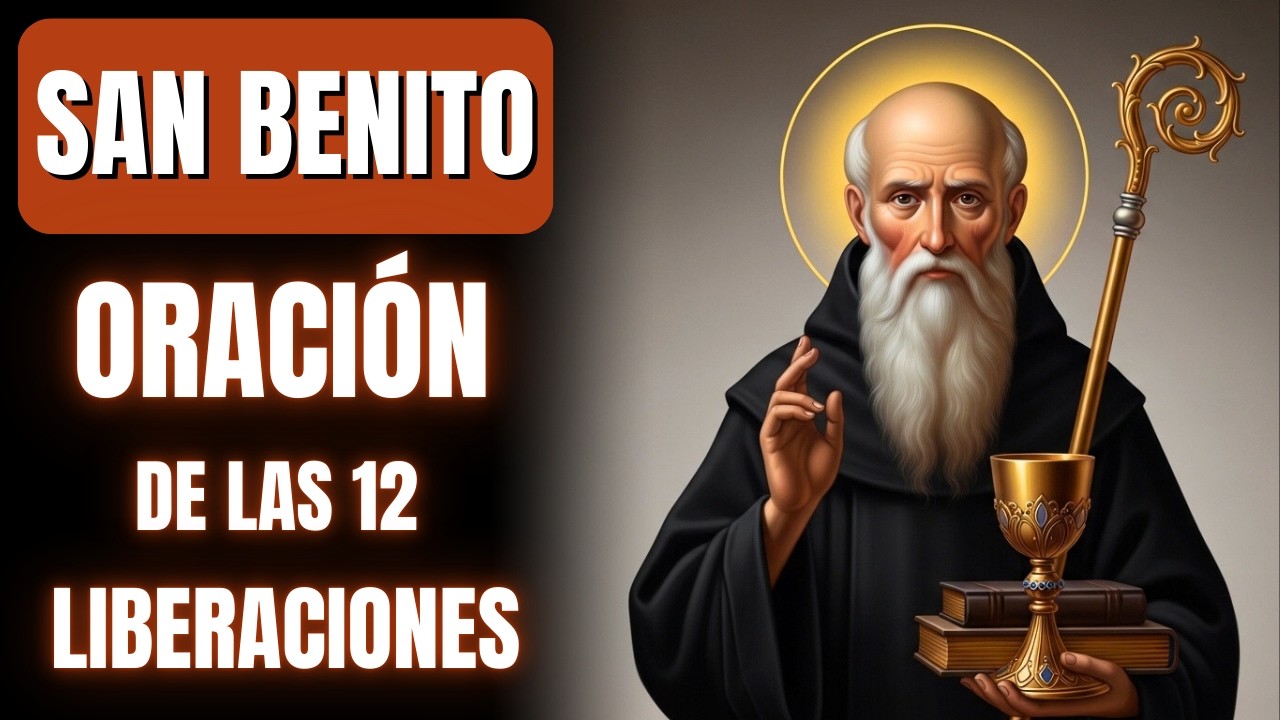 San Benito |  oración de las doce liberaciones de veintiún días