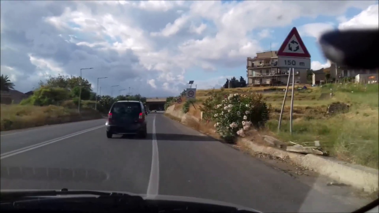 SS106 e SS721 da Lazzaro all'Aeroporto di Reggio Calabria