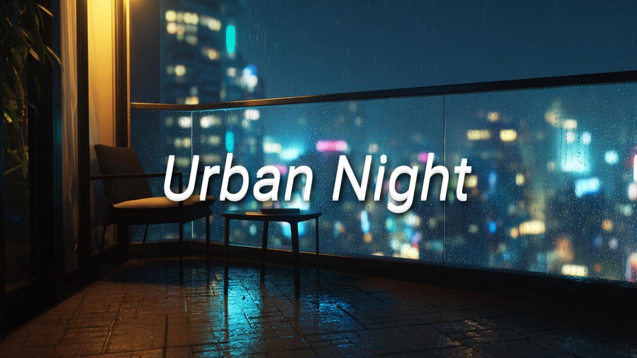 Urban Night Focus – Calm Lofi Beats for Study & Work