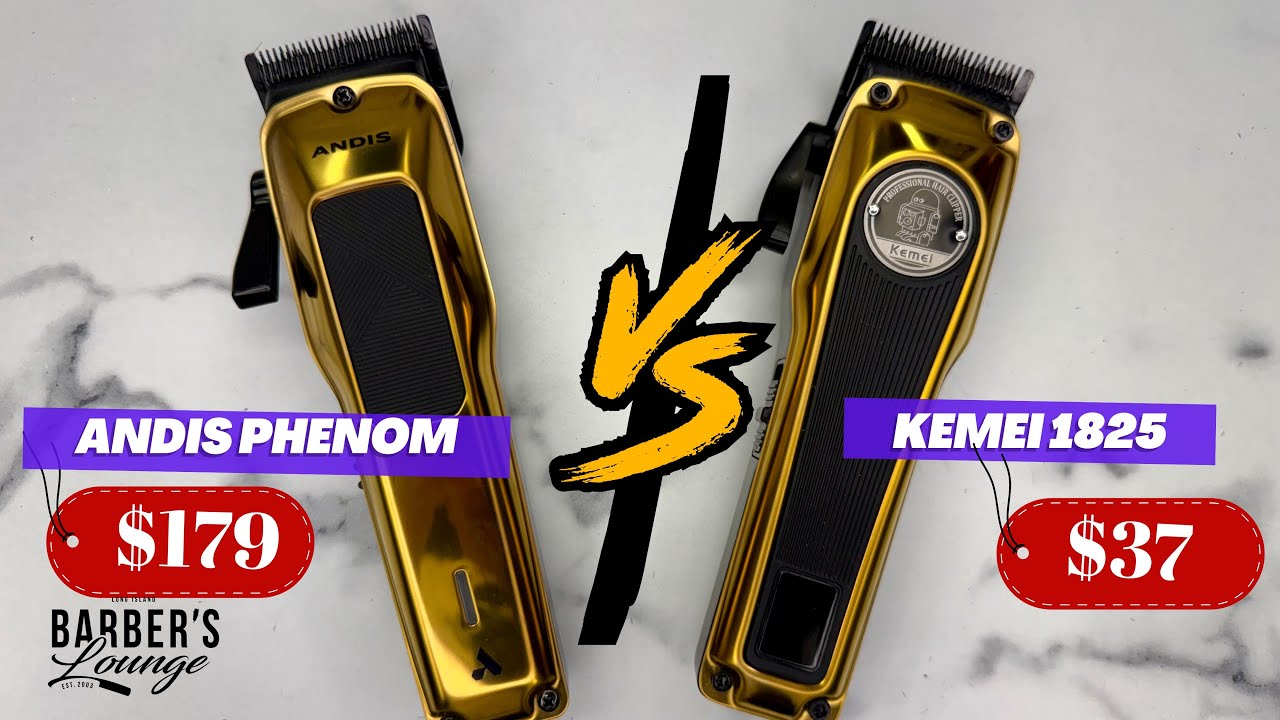 Andis Phenom и Kemei 1825 Clipper СРАВНЕНИЕ И ОБЗОР. Имеет ли Andis White Label???